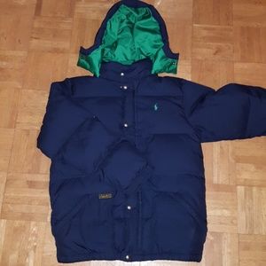 Kids Ralph Lauren Polo Down Jacket w/Hood